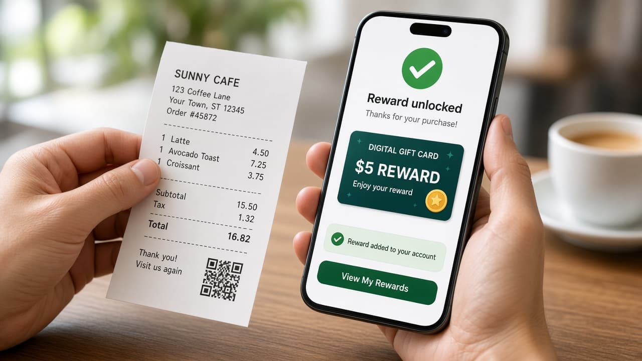 Receipt Processing visual